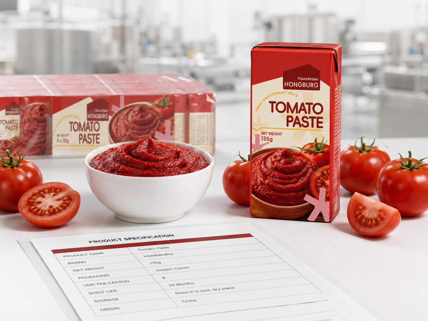 Aseptická kartónová paradajková pasta: Sprievodca produktom pre globálnych kupujúcich