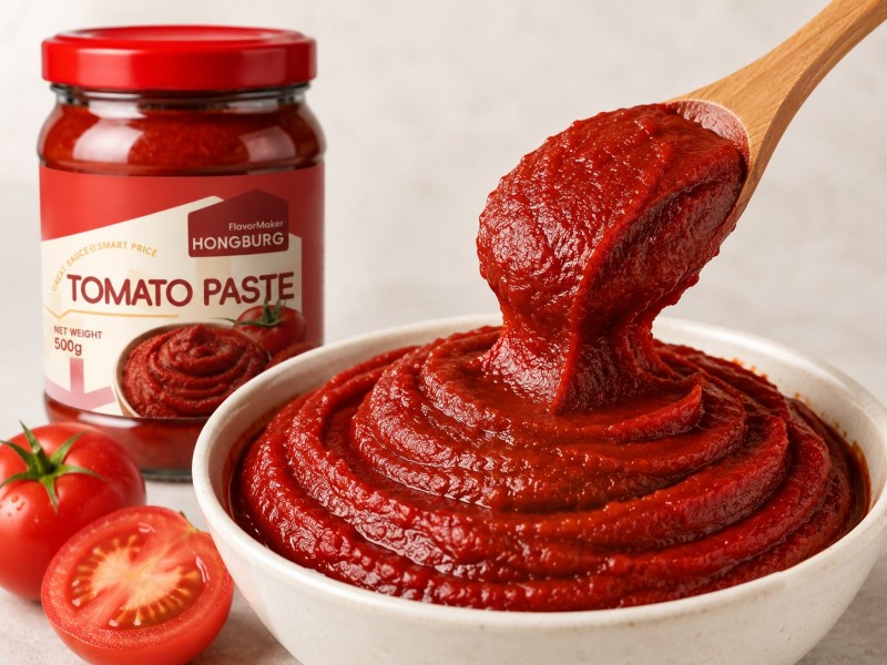Paradajková pasta s vysokou viskozitou