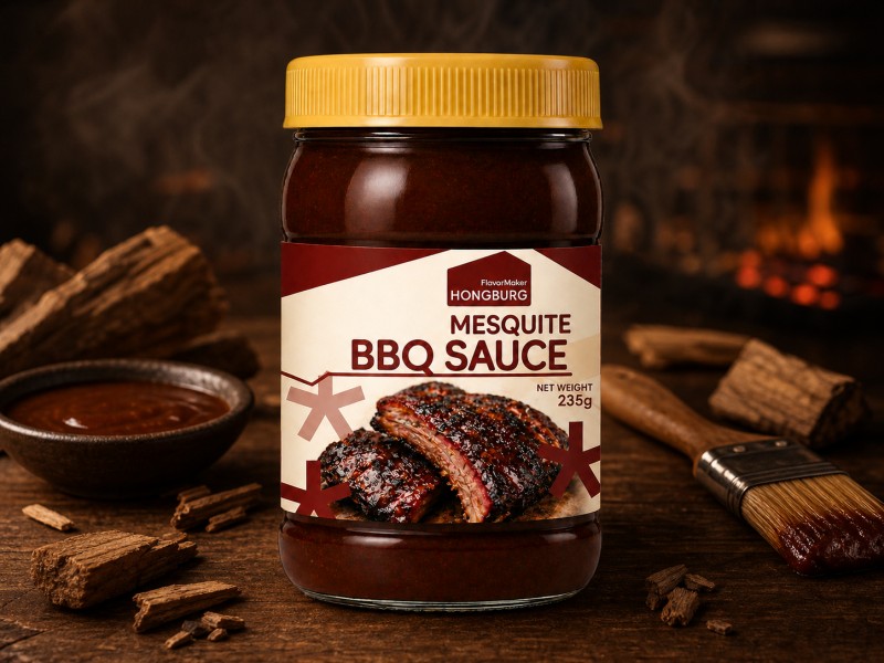 Mesquite BBQ omáčka s bohatou dymovou príchuťou
