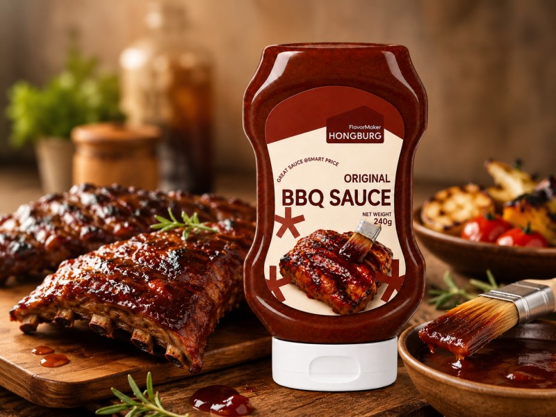 Bohatá klasická originálna BBQ omáčka Bohatá klasická originálna BBQ omáčka