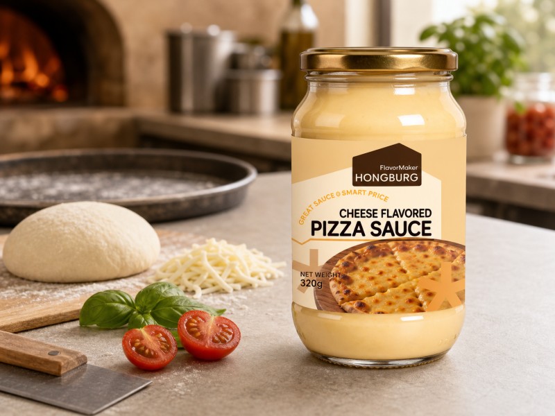 Hustá omáčka na pizzu s príchuťou smotanového syra